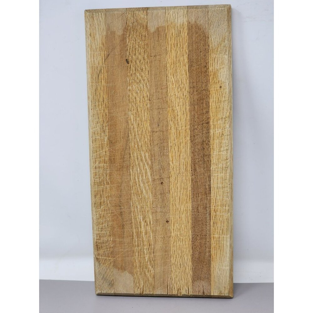 Rustic Wood Reversable Cutting Board ‎ Rectangular Chopping Block